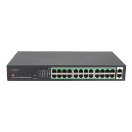 26-портовый неуправляемый PoE коммутатор ONV H1024PLS