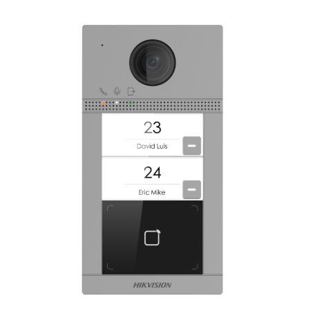 Вызывная панель с Wi-Fi Hikvision DS-KV8213-WME1(C)/Flush