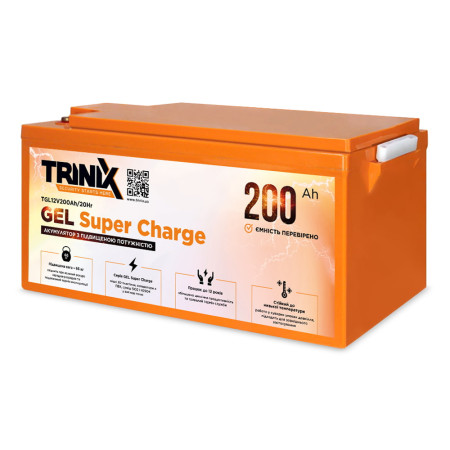 Акумуляторна батарея Trinix TGL12V200Ah/20Hr