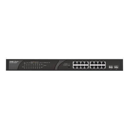 16-портовый неуправляемый PoE коммутатор Ruijie Reyee RG-ES118GS-P