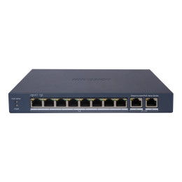8-портовый управляемый PoE коммутатор Hikvision DS-3E1310P-EI/M