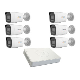 Комплект IP видеонаблюдения Hikvision KIT-DS370