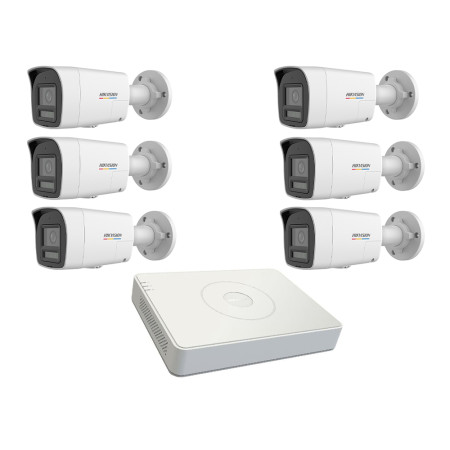 Комплект IP видеонаблюдения Hikvision KIT-DS370