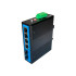 4-портовый неуправляемый промышленный PoE коммутатор Ewind EW-PIS1806-4GE