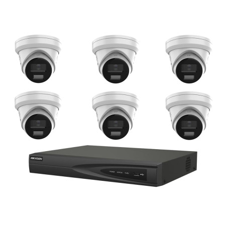 Комплект IP видеонаблюдения Hikvision KIT-DS0367