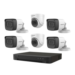 Комплект TurboHD видеонаблюдения Hikvision KIT-DS455