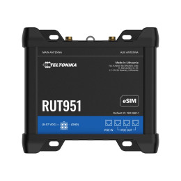 Маршрутизатор Teltonika RUT951 POE+ (RUT951B10J00)