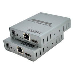 Одноканальний активний подовжувач HDMI по UTP кабелю з управлінням до 120м