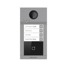 Виклична Wi-Fi панель Hikvision DS-KV8413-WME1(B)/Flush