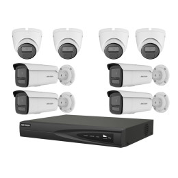 Комплект IP видеонаблюдения Hikvision KIT-DS0384