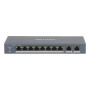 8-портовый неуправляемый PoE коммутатор Hikvision DS-3E0310P-E/M(B) 8-портовый неуправляемый PoE коммутатор Hikvision DS-3E0310P-E/M(B)
