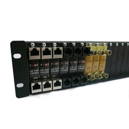Металлический корпус для монтажа F-F Twist LG-24-2U-RACK