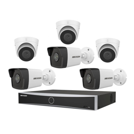 Комплект IP видеонаблюдения Hikvision KIT-DS0379