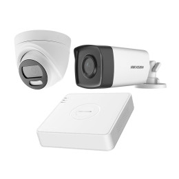 Комплект TurboHD видеонаблюдения Hikvision KIT-DS0402