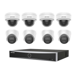 Комплект IP видеонаблюдения Hikvision KIT-DS0386