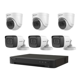 Комплект TurboHD видеонаблюдения Hikvision KIT-DS450