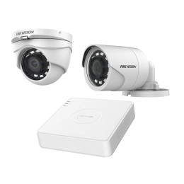 Комплект TurboHD видеонаблюдения Hikvision KIT-DS0418