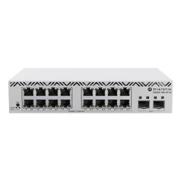 16-портовый управляемый коммутатор MikroTik CSS318-16G-2S+IN