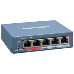 POE коммутатор Hikvision DS-3E1105P-EI