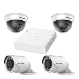 Комплект TurboHD видеонаблюдения Hikvision KIT-DS0298