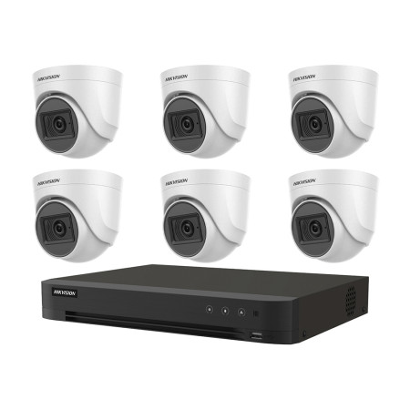 Комплект TurboHD видеонаблюдения Hikvision KIT-DS447