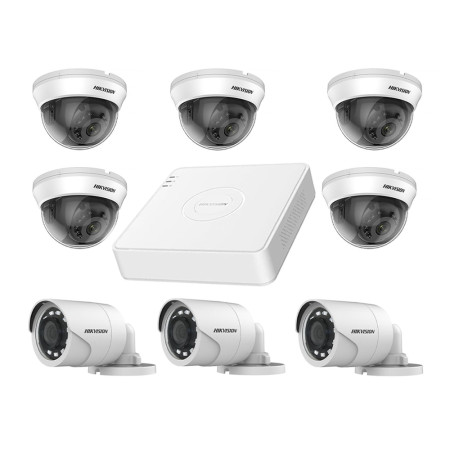 Комплект TurboHD видеонаблюдения Hikvision KIT-DS0316