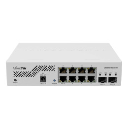 8-портовый управляемый гигабитный коммутатор MikroTik CSS610-8G-2S+IN