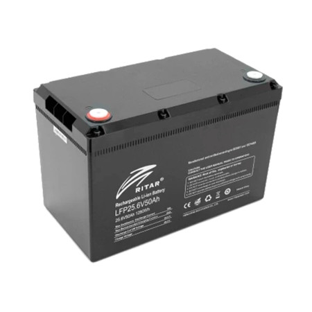 Літієва акумуляторна батарея Ritar LFP25.6V50AH G1