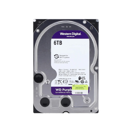 6ТБ жесткий диск Western Digital Purple Surveillance WD63PURU