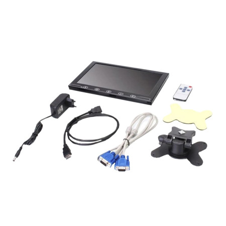 Автомобильный ЖК-монитор 10.1" (AV + VGA + HDMI + BNC)