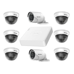 Комплект TurboHD видеонаблюдения Hikvision KIT-DS0317