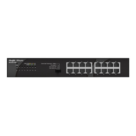 16-портовый неуправляемый коммутатор Ruijie RG-ES116G