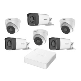 Комплект TurboHD видеонаблюдения Hikvision KIT-DS448