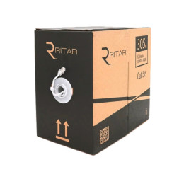 Кабель Ritar КПВ UTP Cat 5E 4x2x0.5 CCA внутренний 305м