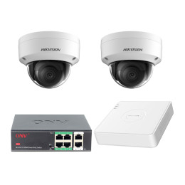 Комплект IP видеонаблюдения Hikvision KIT-DS0135