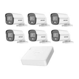 Комплект TurboHD видеонаблюдения Hikvision KIT-DS0187