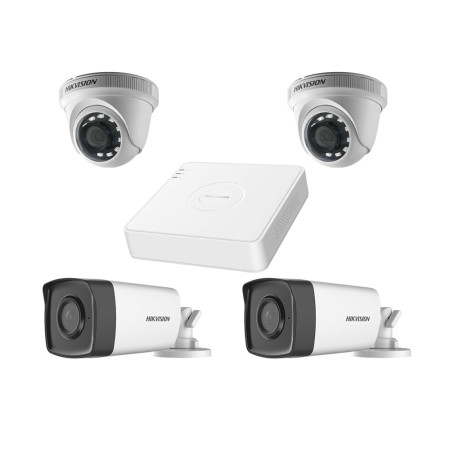 Комплект TurboHD видеонаблюдения Hikvision KIT-DS0190
