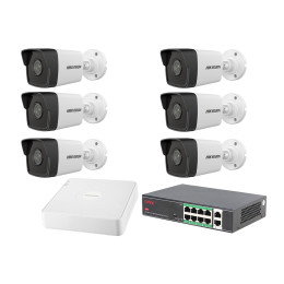 Комплект IP відеоспостереження Hikvision KIT-DS0214