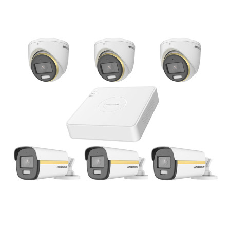Комплект TurboHD видеонаблюдения Hikvision KIT-DS0249