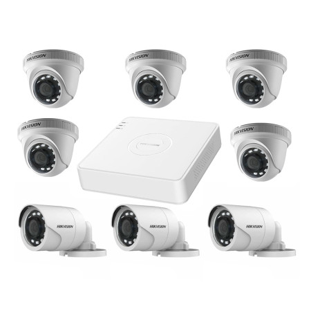 Комплект TurboHD видеонаблюдения Hikvision KIT-DS0254