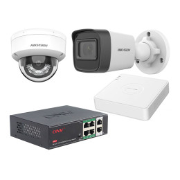 Комплект IP видеонаблюдения Hikvision KIT-DS0350