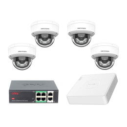 Комплект IP видеонаблюдения Hikvision KIT-DS0144