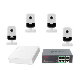 Комплект IP відеоспостереження Hikvision KIT-DS0147