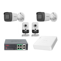 Комплект IP відеоспостереження Hikvision KIT-DS0275