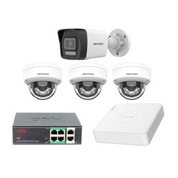 Комплект IP видеонаблюдения Hikvision KIT-DS0143