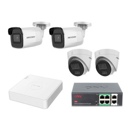 Комплект IP відеоспостереження Hikvision KIT-DS0142