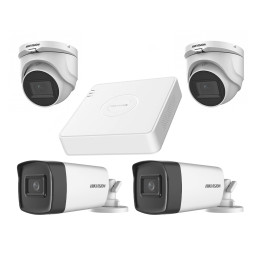 Комплект TurboHD видеонаблюдения Hikvision KIT-DS0208