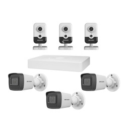 Комплект IP відеоспостереження Hikvision KIT-DS0373