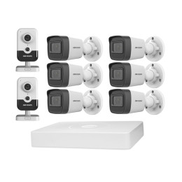 Комплект IP відеоспостереження Hikvision KIT-DS0215