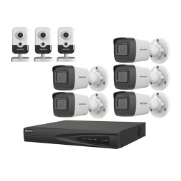 Комплект IP відеоспостереження Hikvision KIT-DS0227
